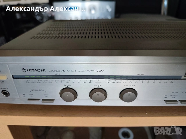 Hitachi HA-4700, снимка 4 - Ресийвъри, усилватели, смесителни пултове - 53536212