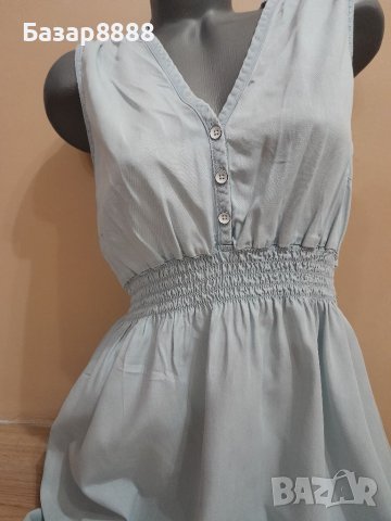 Дамска дънкова ежедневна рокля,размер М , снимка 3 - Рокли - 38089330