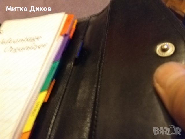 Тефтер марков нов естествена кожа за записки азбучник за адреси и номера 130х195мм, снимка 6 - Ученически пособия, канцеларски материали - 43397701