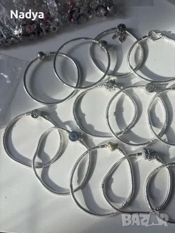 Гривни Пандора 19см S925, снимка 4 - Гривни - 48088130