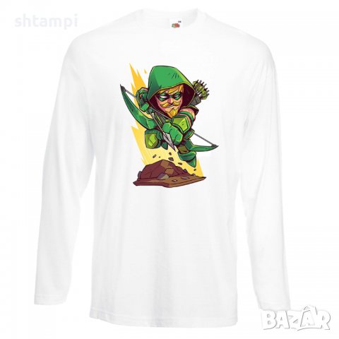 Мъжка тениска DC Green Arrow Star Wars Игра,Изненада,Подарък,Геймър, , снимка 4 - Тениски - 36800683