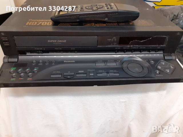 Panasonic NV HD700 High End S-VHS Video Recorder, снимка 13 - Плейъри, домашно кино, прожектори - 36401356