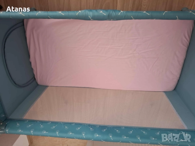 Бебешка кошара Lorelli Torino 1 ниво плюс матрак , снимка 3 - Кошарки - 52132384