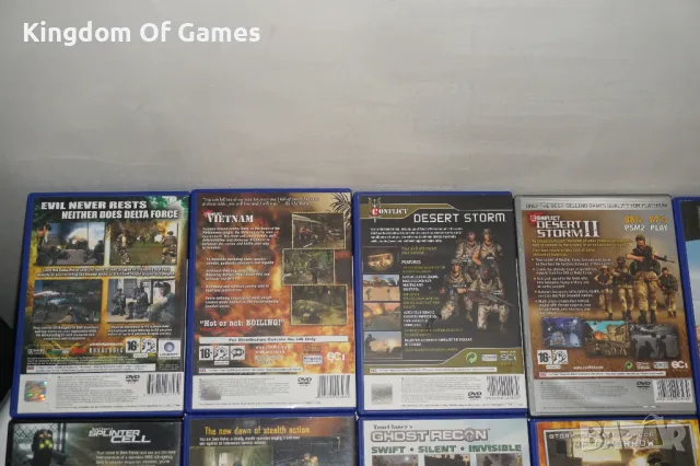 Игри за PS2 Tom Clancy/Conflict Vietnam/Operation Air Assault/Call Of Duty/Killzone/Medal Of Honor/, снимка 9 - Игри за PlayStation - 50388516