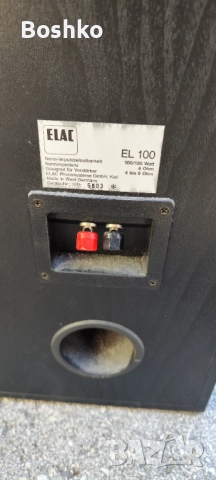 Elac el 100, снимка 2 - Тонколони - 52245927