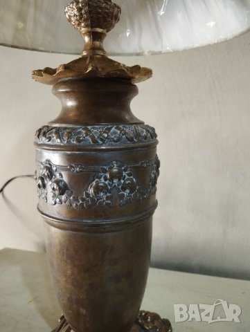 Стара настолна лампа, снимка 4 - Настолни лампи - 43849715