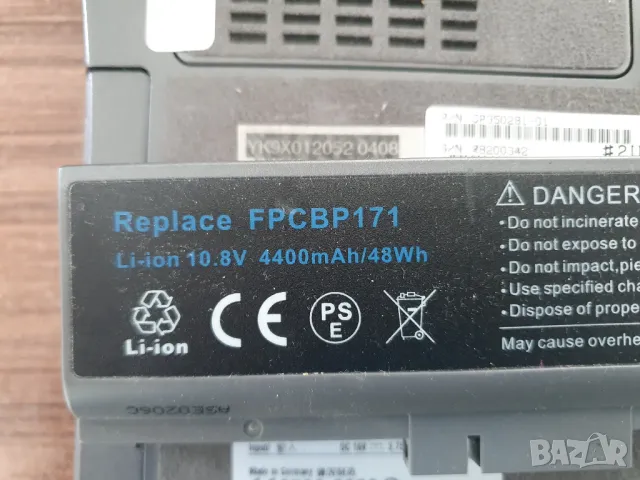 Продавам лаптоп Fujitsu Simens Lifebook P7230 за части, снимка 8 - Части за лаптопи - 47280531