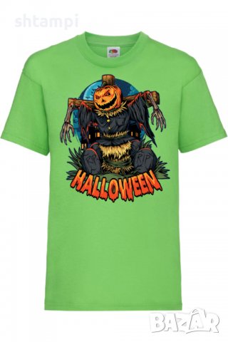 Детска тениска Halloween 02,Halloween,Хелоуин,Празник,Забавление,Изненада,Обичаи,, снимка 9 - Детски Блузи и туники - 38156373