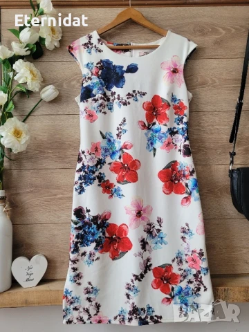 Елегантна рокля на цветя 
