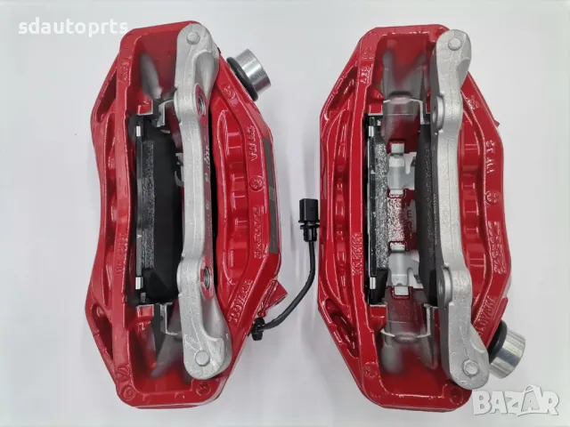К-т Нови Червени Спирачни Апарати Audi S4 8W B9 S5 F5 350mm , снимка 11 - Части - 48042516