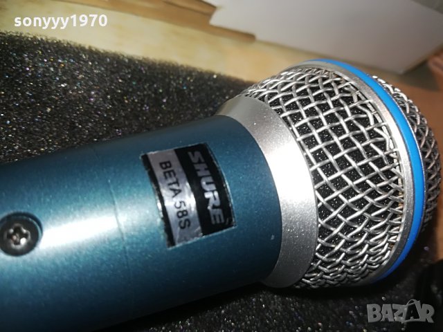 shure beta sm58s-profi microphone-внос швеицария, снимка 5 - Микрофони - 28457573