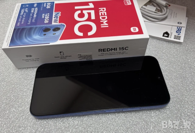 Като нов! Смартфон Xiaomi Redmi 15C, 8GB, 128GB, Moonlight Blue, снимка 13 - Xiaomi - 53163145