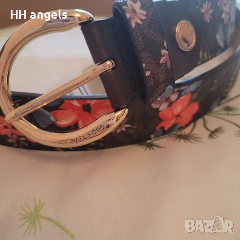 Michael Kors флорален колан НОВ с етикет:), снимка 4 - Колани - 48424881