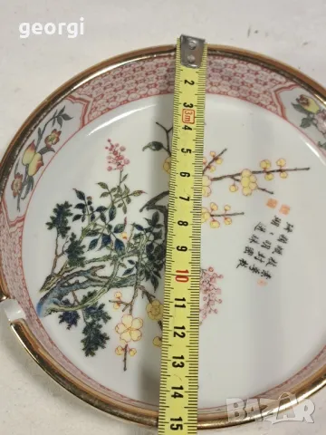 японски порцеланов пепелник , снимка 6 - Колекции - 48581241