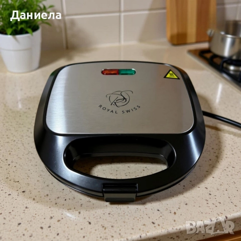 Печка, тостер и кафемашина – 3в1 + ПОДАРЪК Уред за сандвичи Royal Swiss, снимка 5 - Други стоки за дома - 52695452