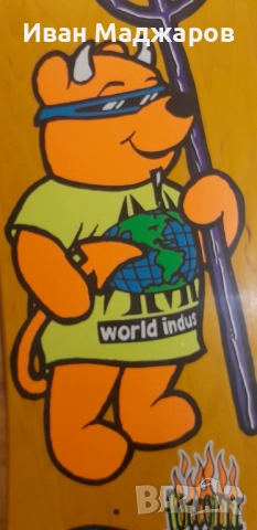 Нова скейтборд дъска World Industries Steve Rocco III, снимка 3 - Други спортове - 52945307