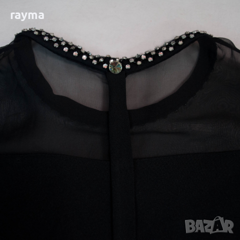 -70% Нова черна официална рокля с камъни Сваровски на Emilio Pucci. , снимка 5 - Рокли - 44911537