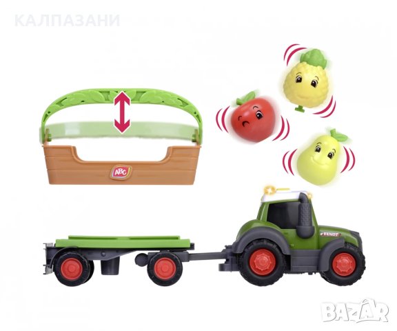 Simba ABC - Транспортьор Freddy Fruit 105030007, снимка 6 - Коли, камиони, мотори, писти - 44062443