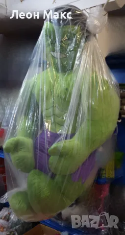 Плюшени герои Хълк, Батман и Железният човек 120см , снимка 4 - Плюшени играчки - 48394501