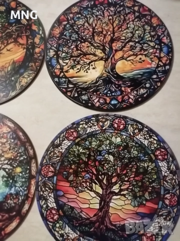 Подложки за чашки, снимка 3 - Декорация за дома - 52260489