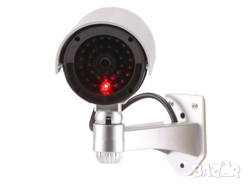 Фалшива камера + Батерии подарък - за външен монтаж с LED индикатор, снимка 3 - Други - 33375043