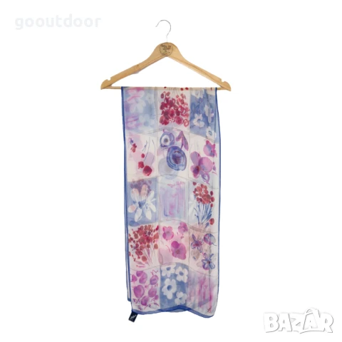 Jammers & Leufgen JL Floral Silk Scarf 35x160, снимка 2 - Шалове - 51287261