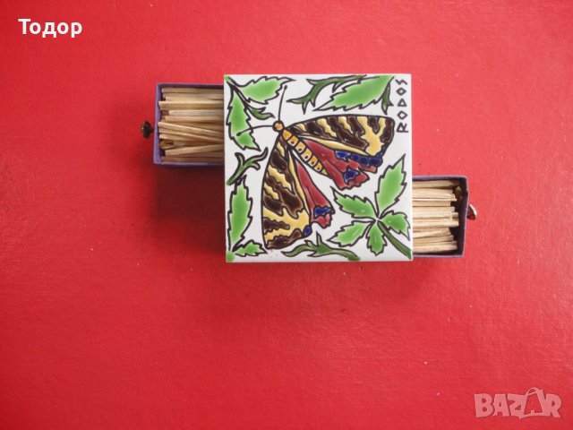 Страхотен двоен кибритник държач за кибрит , снимка 3 - Колекции - 43927458