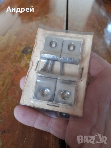 Стари комплект държатели за огледала, снимка 2 - Други ценни предмети - 53193153