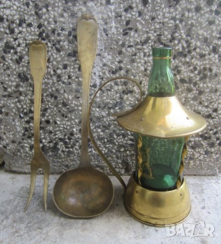 Музикална бутилка, месинг и стъкло, чукало за врата,шише, дамаджана, антика, бутилки, снимка 8 - Декорация за дома - 33342082