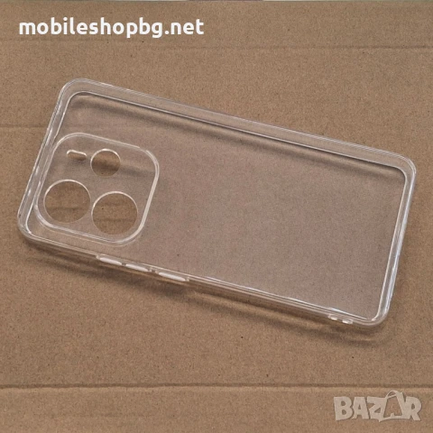 Redmi Note 14 4G силиконов гръб прозрачен защита на камерите , снимка 2 - Калъфи, кейсове - 50482391