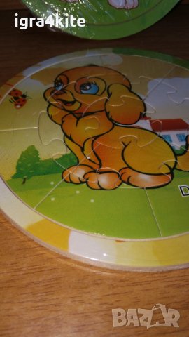 Комплект от 4 бр. малки дървени пъзелчета за 9лв. / всички дървени игри, снимка 2 - Игри и пъзели - 38463972