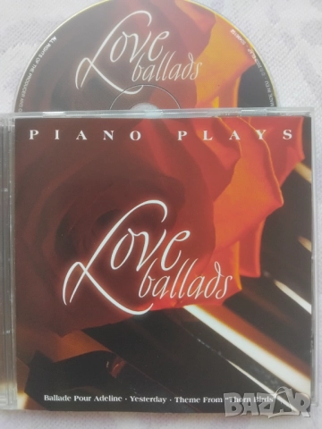 Ricardo Caliente ‎– Piano Plays Love Ballads - оригинален диск музика