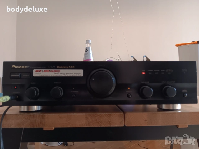 Pioneer A-109 усилвател, снимка 3 - Ресийвъри, усилватели, смесителни пултове - 53130907