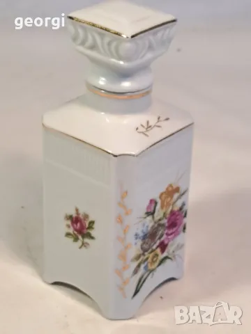 порцеланова бутилка с цветя 25/3, снимка 2 - Декорация за дома - 50090380