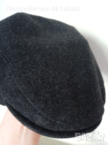 Мъжко топло кепе Каскет Шапка размер 56-57, снимка 3 - Шапки - 52514430