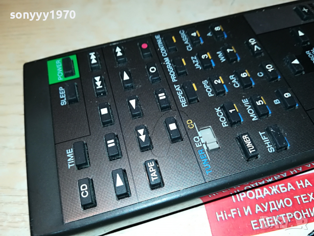 SONY RM-S200 AUDIO SYSTEM REMOTE-ВНОС SWISS 0904222120, снимка 4 - Други - 36400970