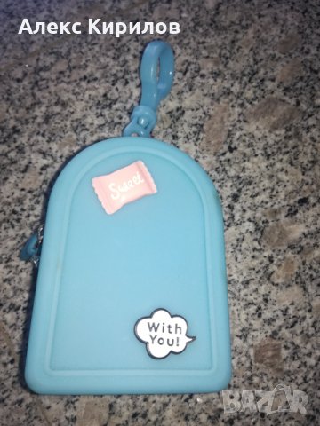 Силиконова детска мини чантичка, снимка 1