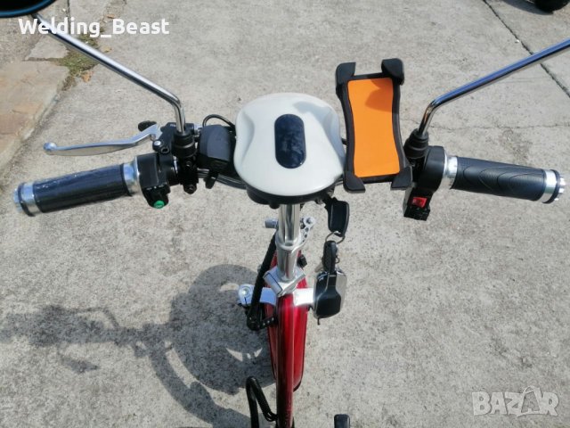 Електрическа Триколка с предно предаване А3 750W - Червена, снимка 8 - Мотоциклети и мототехника - 39300641