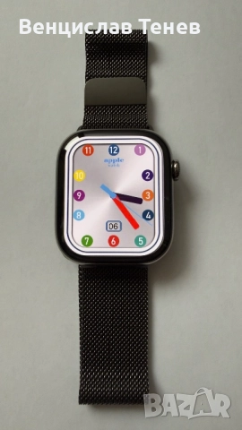 Apple Watch GPS + Cellular , цвят метално сиво, каишка метален графит с оригинална кутия, снимка 9 - Смарт часовници - 52672073