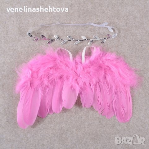 Ангелски крила за фотосесия на бебе дете, снимка 4 - Други - 43732576