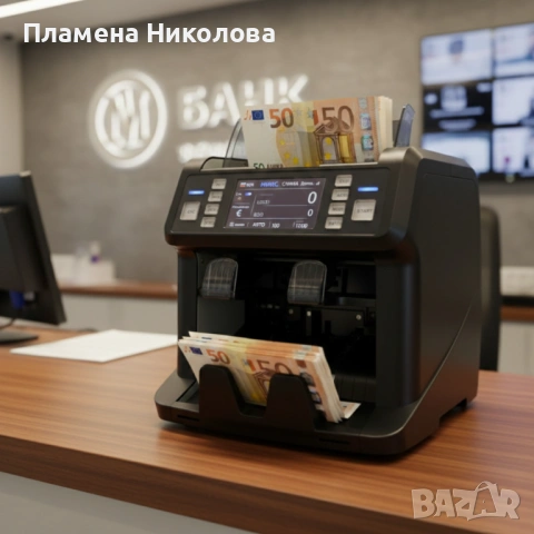Многовалутна машина за броене на банкноти с детекция за фалшиви банкноти, снимка 4 - Друга електроника - 53601585