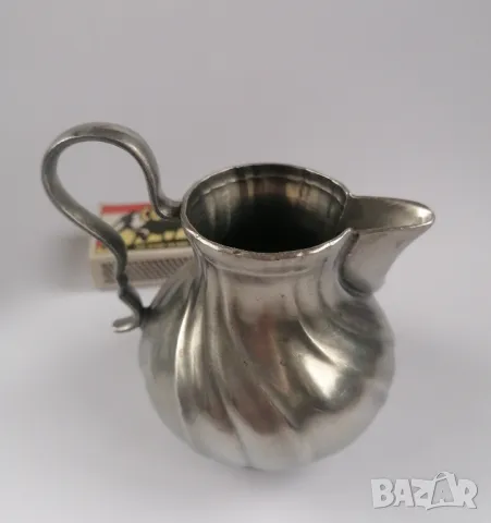 Каничка пютър Германия 1762, снимка 2 - Прибори за хранене, готвене и сервиране - 47875184