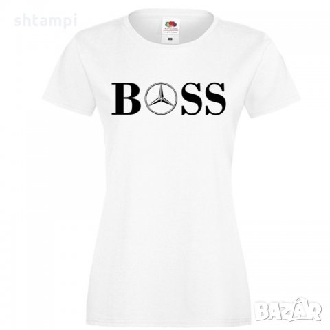 Дамска тениска Mercedes BOSS, снимка 4 - Тениски - 32849857