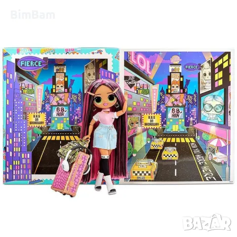 Модна кукла L.O.L Surprise O.M.G.! World Travel - City Babe / 15 изненади , снимка 7 - Кукли - 48022866