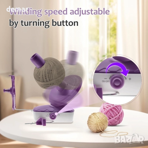 Електрическа навиваща машина за прежда с двойна пружина JAOGAUS, снимка 5 - Други стоки за дома - 51757038