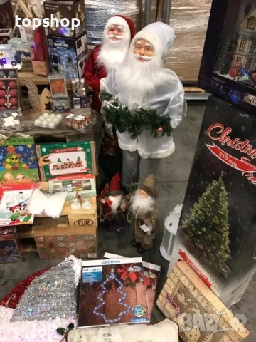 Палети с ЧИСТО НОВА НОВОГОДИШНА СТОКА! Продават се само на ЕДРО!, снимка 17 - Други стоки за дома - 51915065