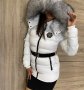 Дамско зимно луксозно яке с лисица Philipp Plein код 32, снимка 1 - Якета - 38223342