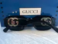 GUCCI с лого 1:1 дамски слънчеви очила елипса 2 цвята овални кръглин, снимка 12