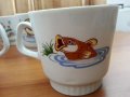 стар руски порцелан чаени чаши детски мотиви , снимка 3