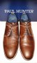 Стилни и удобни мъжки обувки от естествена кожа PAUL HUNTER №44, снимка 4